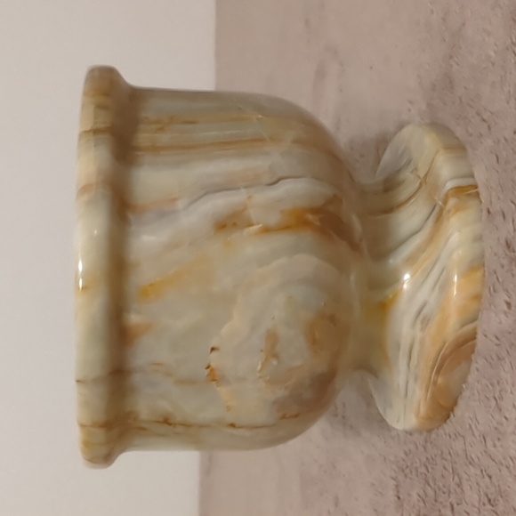 Never Used Vintage Natural Onyx Mortar - Picture 1 of 5